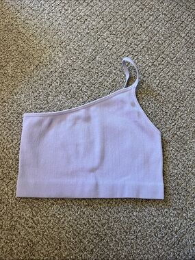 One shoulder bralette or crop top